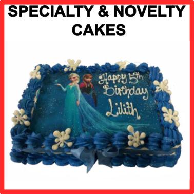 u. Specialty & Novelty Cakes Perth